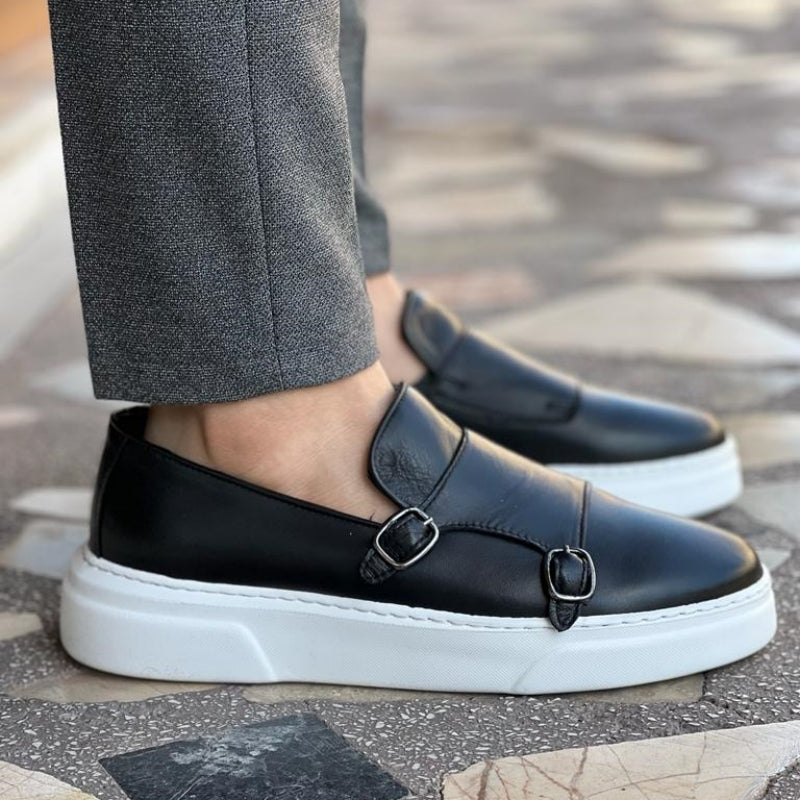 Mocassini in pelle slip-on