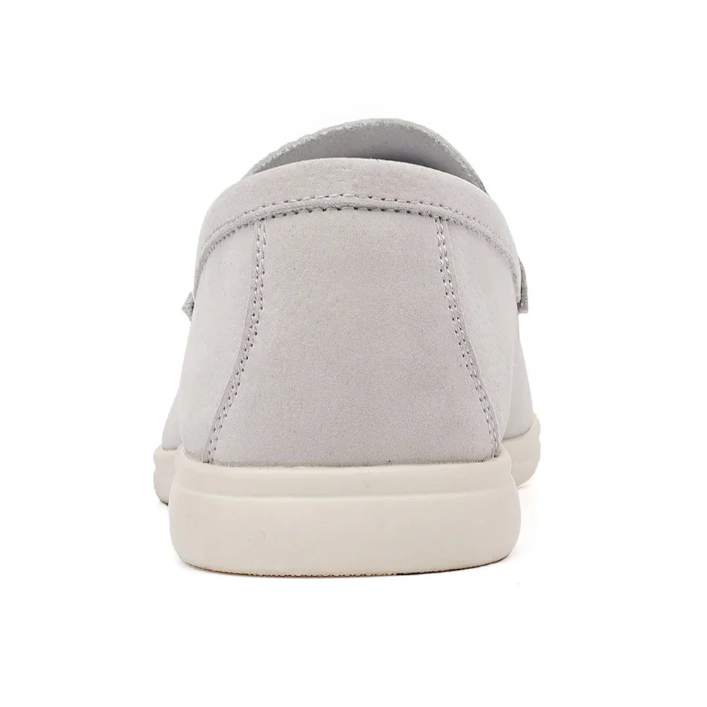 Mocassini in pelle scamosciata premium