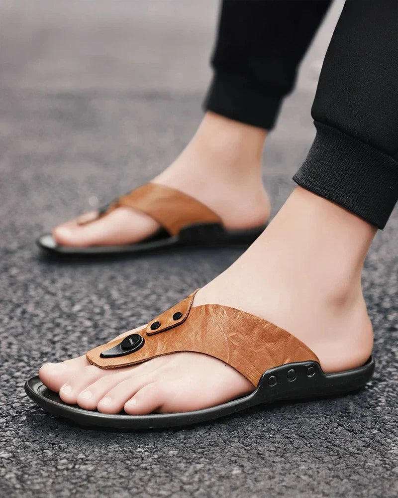 Sandali eleganti in pelle